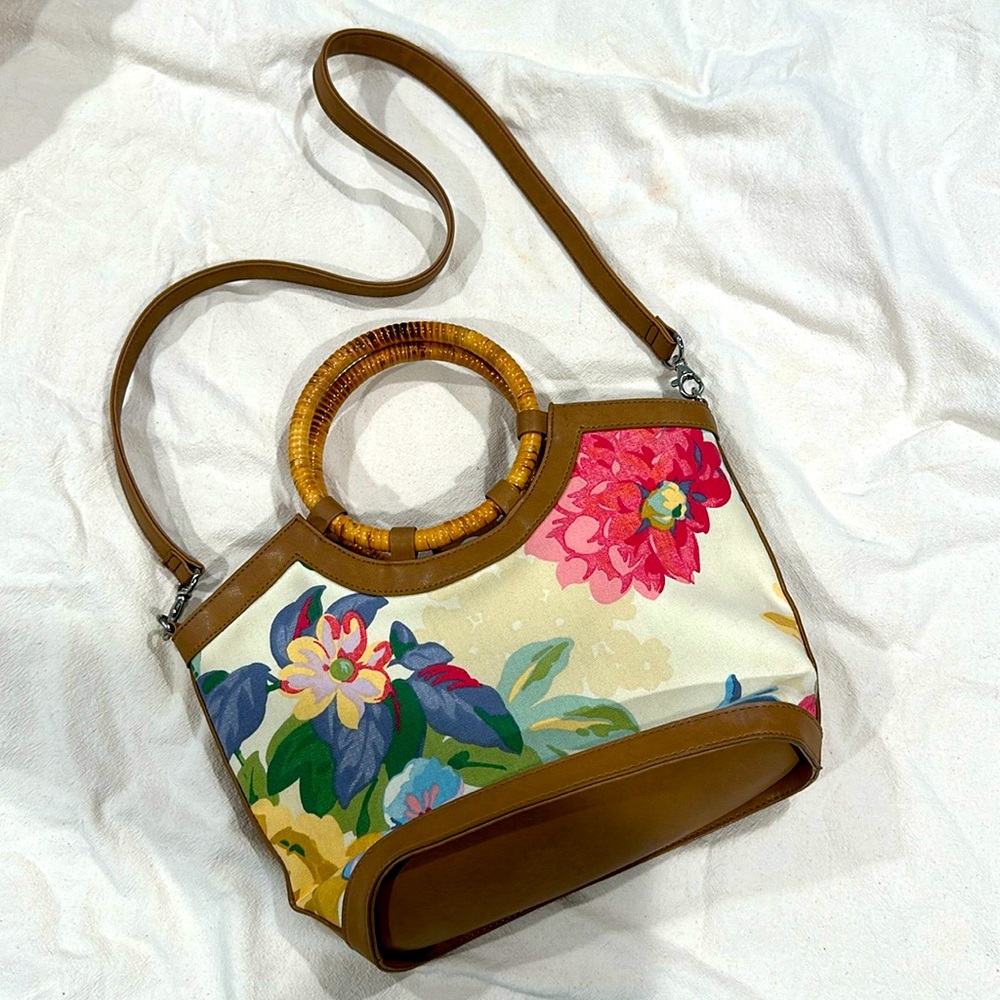 Fossil Floral Handbag